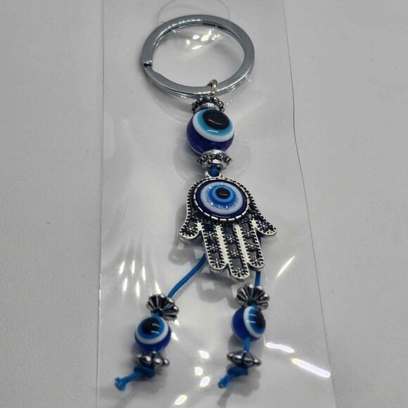 Brand New  Evil Eye Protection Key chain - Picture 1 of 3
